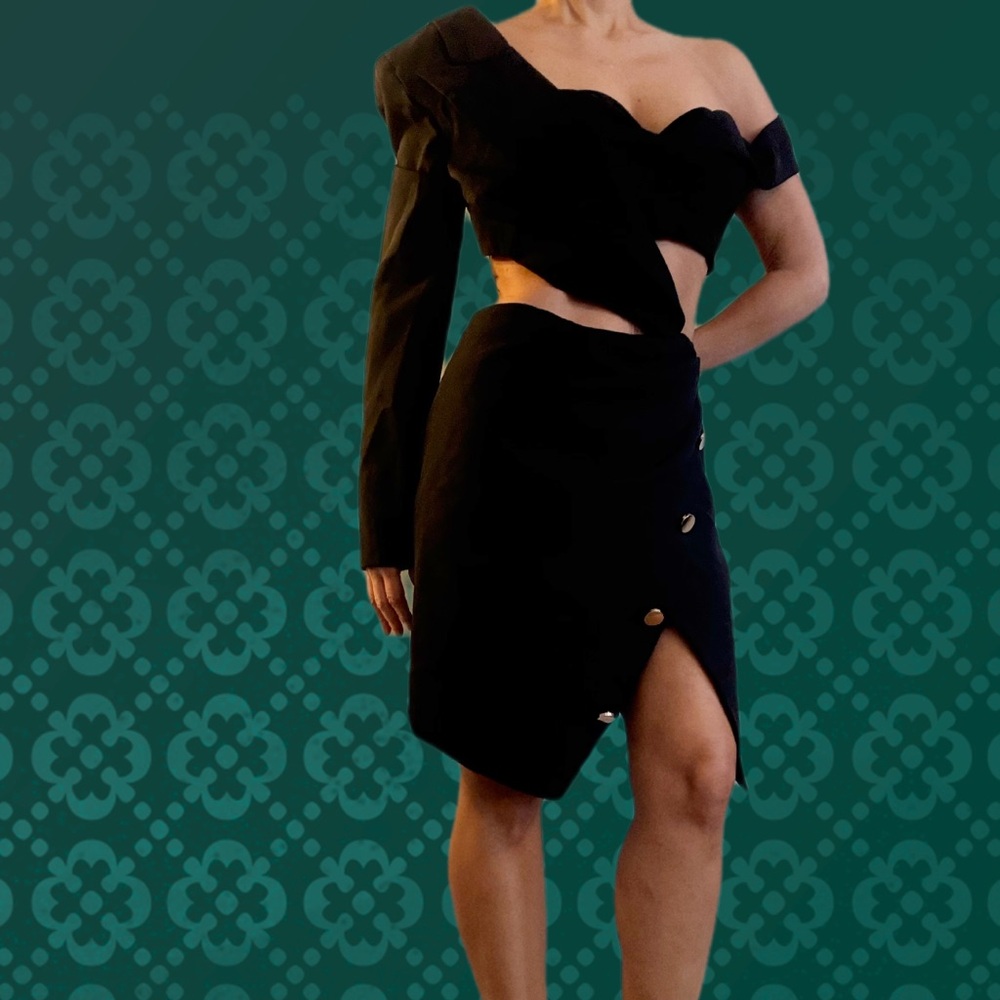 Blazer Bustier Dress